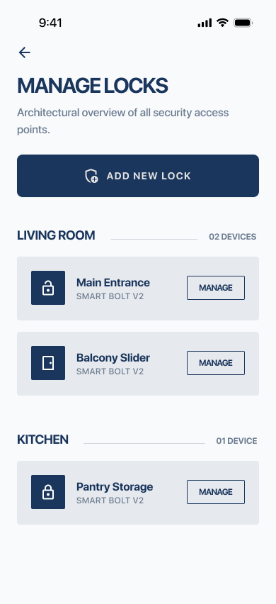 Manage Locks